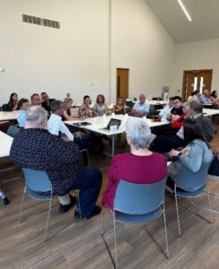 attendees at community led housing share their ideas on the findings of the research